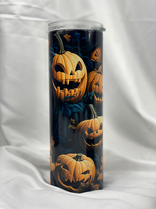 Angry Carved Pumpkins Sublimated